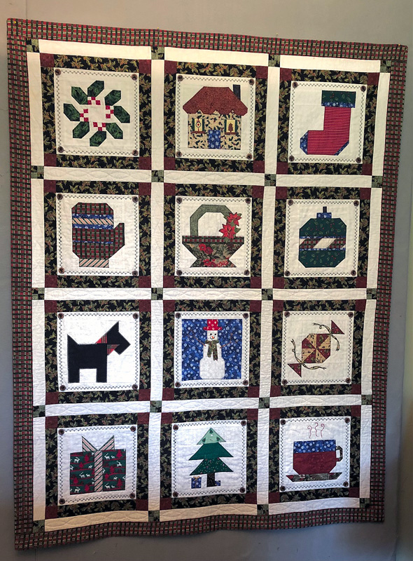 Jennifer's Christmas Quilt