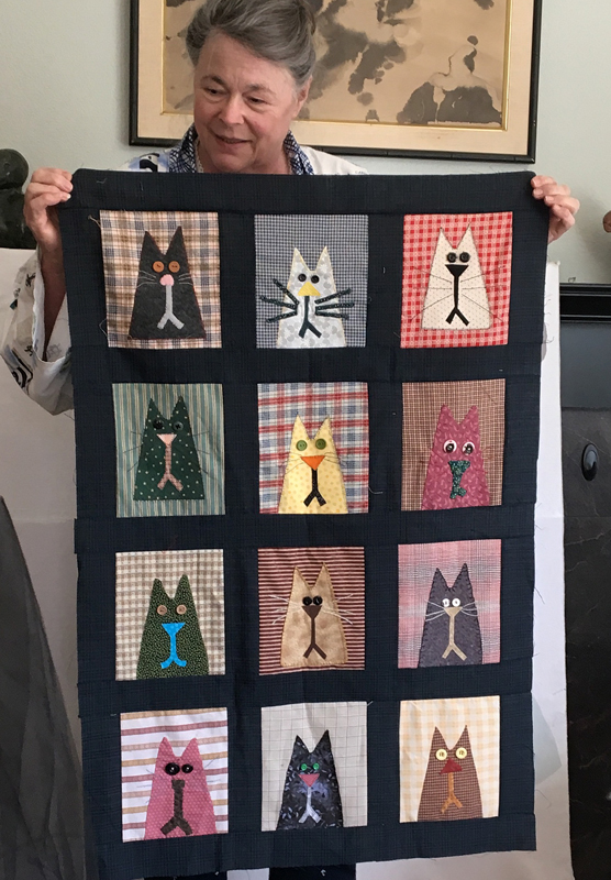 Sherri's Cats Quilt