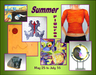 Summer Figures Postcard