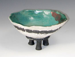 Raku Aqua Bowl